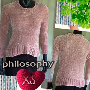 philosophy republic Fuzzy Sweater Blush Rosé